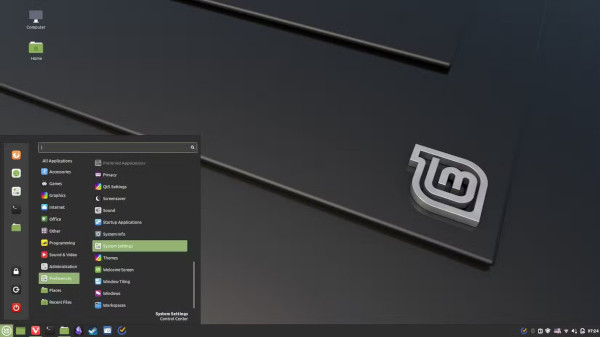linux mint Cinnamon